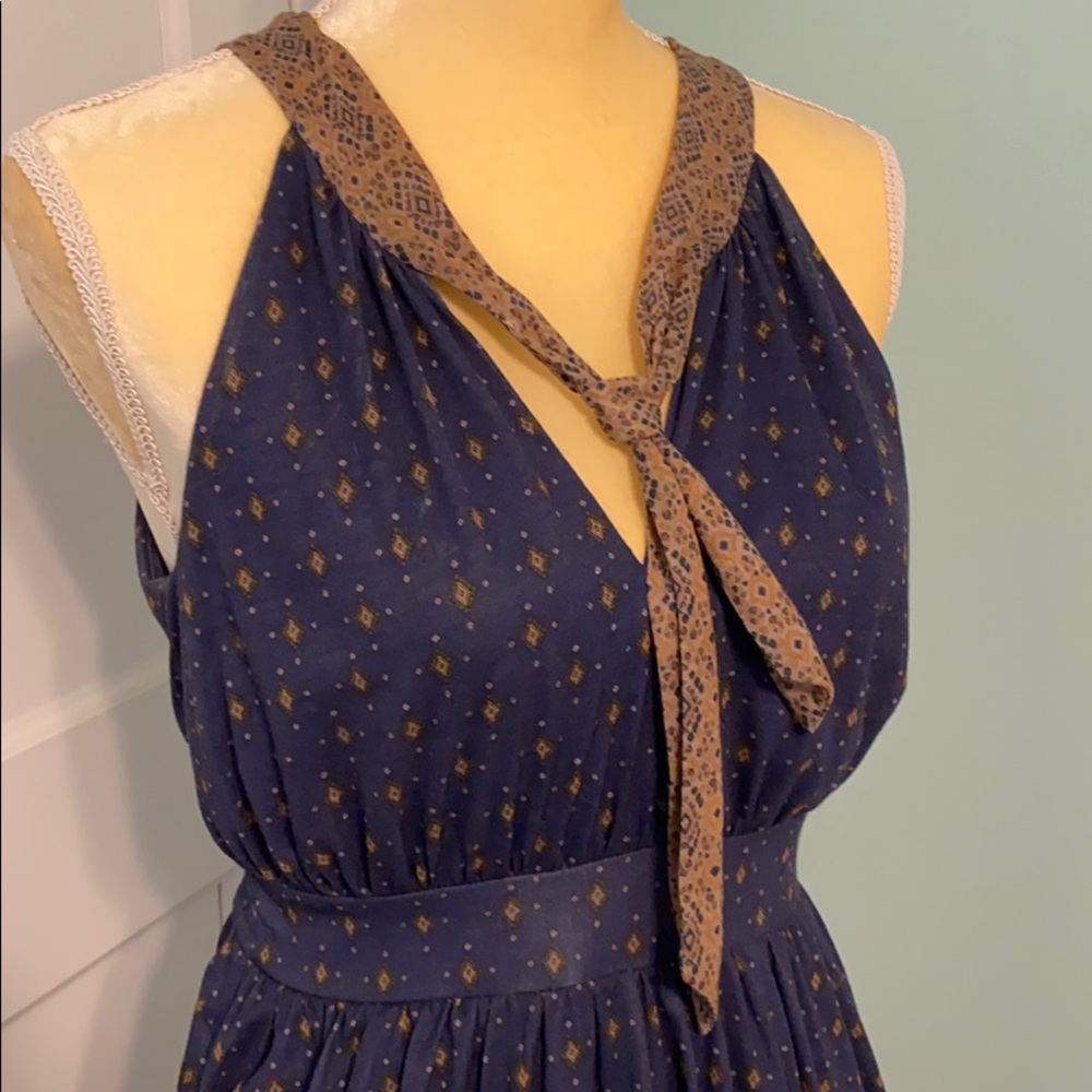 ANTHROPOLOGIE DELETTA Midi Halter Dress - Picture 2 of 10